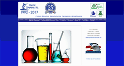 Desktop Screenshot of marlinchemical.net